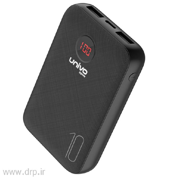 پاور بانک یونیوو UN10PRO ظرفیت 10000 میلی آمپر