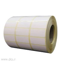 رول لیبل 34*15 سه ردیف 6000 عدد کاغذی