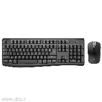 کیبورد و ماوس بی سیم رپو X1800 PRO مشکی