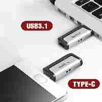 فلش مموری سن دیسک Ultra Dual Drive ظرفیت32گیگUSB3