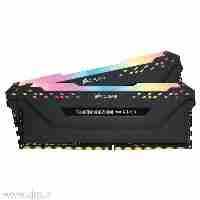 رم کامپیوتر کورسیرVengeance RGB Pro DDR4 3200MHZظرفیت16گیگابایت دو کاناله