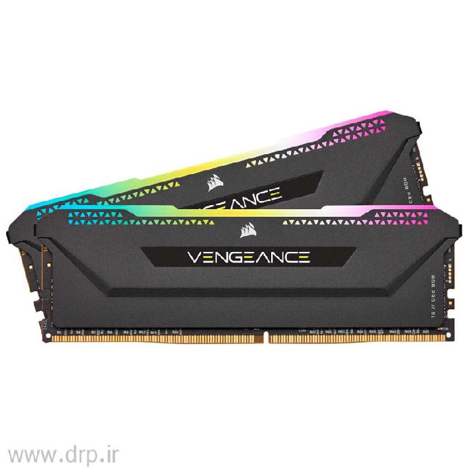 رم کامپیوتر کورسیرVengeance RGB Pro SL DDR4 3200MHZظرفیت16گیگابایت دو کاناله