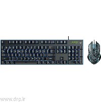 کیبورد و ماوس گیمینگ باسیم رپو V100S