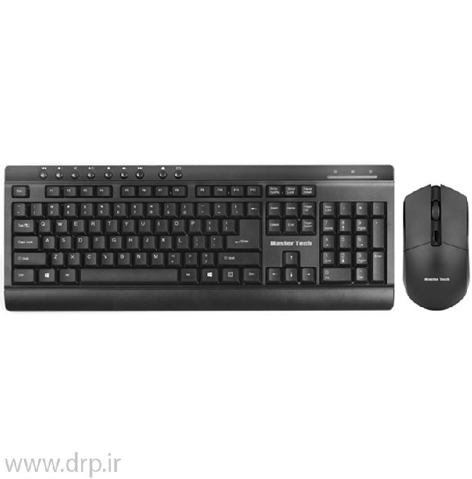 کیبورد و ماوس بی سیم مسترتک MK8600BW