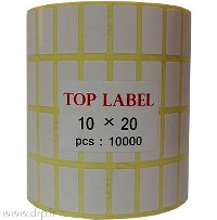 رول لیبل 20*10 چهار ردیف 10000عدد کاغذی