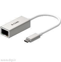 تبدیل Type-C به کارت شبکه گیگابیت دی لینک DUB-E130