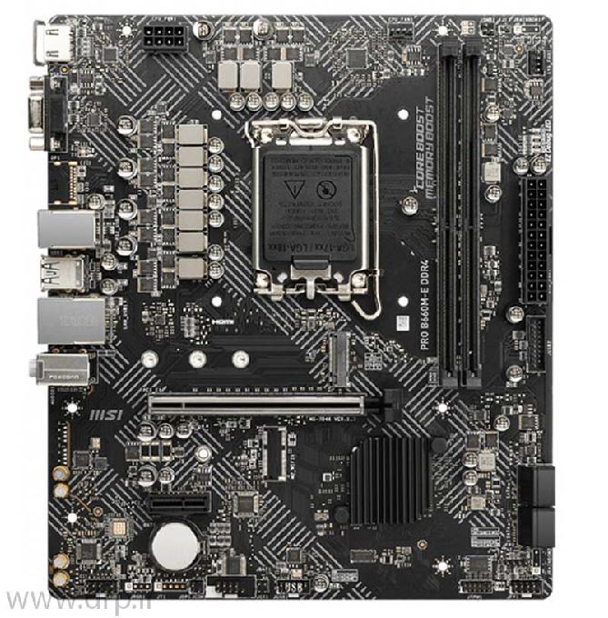 مادربرد ام اس آی  PRO B660M-E DDR4
