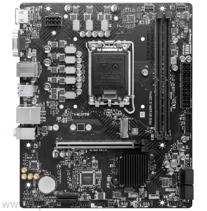 مادربرد ام اس آی  PRO B760M-E DDR4