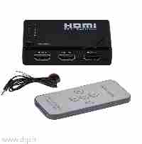 سوئیچ اچ دی ام آی پنج پورت 4K با ریموت