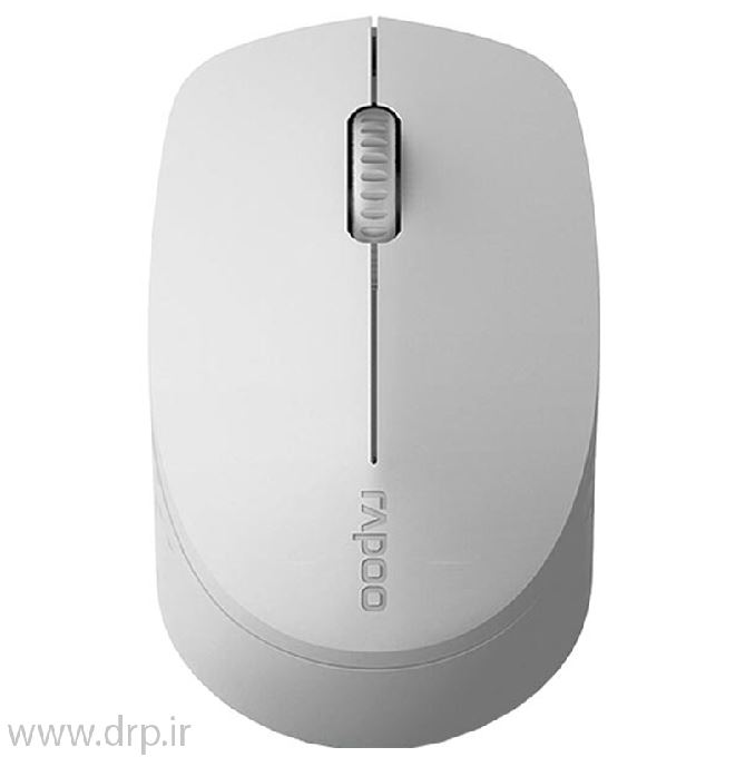 ماوس بی سیم رپو M100 Silent نقره ای