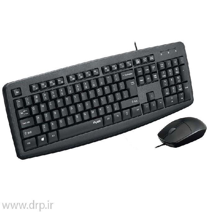 کیبورد و ماوس باسیم رپو NX1600 مشکی