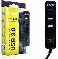 هاب یو اس بی 4 پورت USB3 الون ELEVEN H302