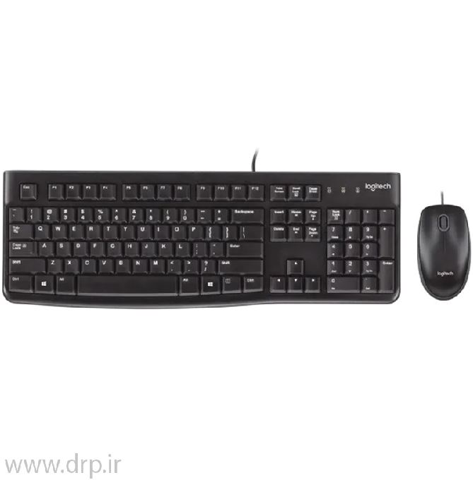 کیبورد و ماوس با‌سیم لاجیتک MK120