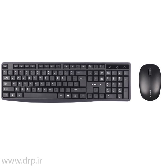 کیبورد و ماوس بی سیم ZIDLI KM620