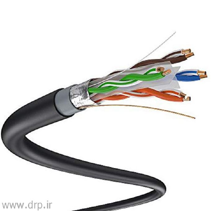 کابل شبکه CAT6 042 نگزنس SFTP OUTDOOR تک روکش