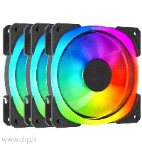 فن کیس لاجی کی ARGB مدل LK-F323B بسته سه عددی