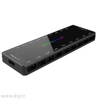 هاب و کنترلر فن کیس لاجی کی 9 پورت مدل LK-LF99