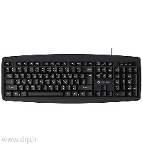 کیبورد باسیم لاجی کی مدل K113B مشکی