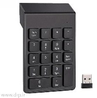 کیبورد اعداد بی سیم مینی مشکی