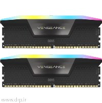 رم کامپیوتر کورسیر  Vengeance RGB DDR5 5200MHZ CL40 ظرفیت 64 گیگابایت دو کاناله