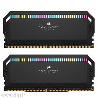 رم کامپیوتر کورسیر  Dominator Platinum RGB DDR5 6000MHZ CL36 ظرفیت 32 گیگابایت دو کاناله