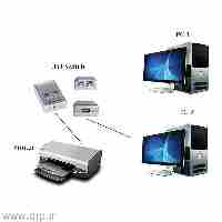 دیتا سوئیچ پرینتر دو پورت اتوماتیک