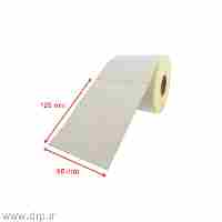 رول لیبل 125*95 تک ردیف 500 عدد PVC
