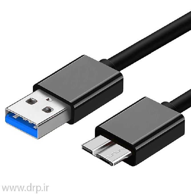 کابل هارد اکسترنال USB3 طول 50 سانتی