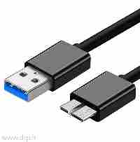 کابل هارد اکسترنال USB3 طول 50 سانتی