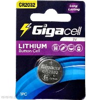 باطری سکه ای 2032 تک پک گیگاسل