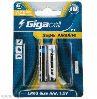 باطری نیم قلمی 2عددی سوپر آلکالاین گیگاسل