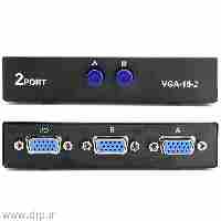 SPLITTER AND SWITCH VGA 2 PORT