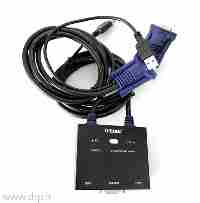 سوئیچ 2 پورت KVM  دی لینک KVM-221