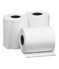 رول کاغذ حرارتی 6سانت 40متری بوبین بزرگ