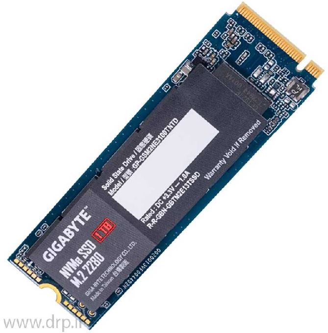 اس اس دی M.2 گیگابایت NVME ظرفیت 1 ترابایت