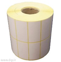 رول لیبل 50*25 دو ردیف 4000 عدد کاغذی