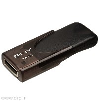 فلش مموری پی ان وای Attache 4 ظرفیت 128 گیگ USB2.0 مشکی