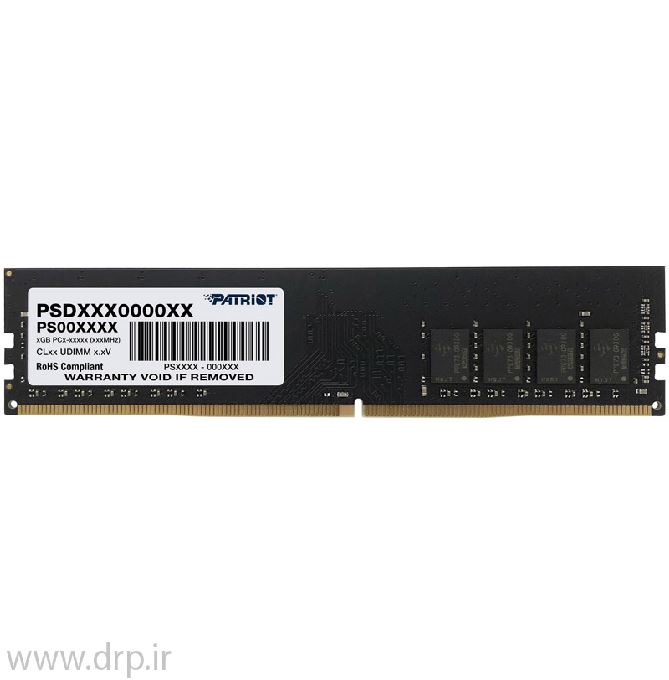 رم کامپیوتر پاتریوت Signature Line DDR4 2666MHZ ظرفیت16گیگابایت