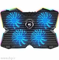 پایه خنک کننده لپ تاپ کول کلد 4 فن مدل K25 Pro RGB
