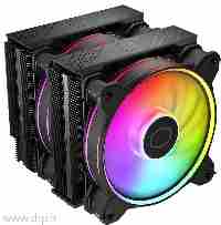 فن پردازنده کولر مستر HYPER 622 HALO BLACK ARGB