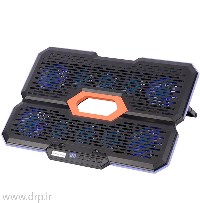پایه خنک کننده لپ تاپ کول کلد 10 فن مدل K39 RGB