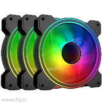 فن کیس لاجی کی ARGB مدل LK-F322B بسته سه عددی