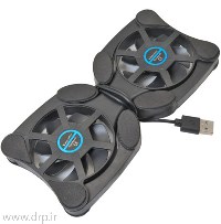 پایه خنک کننده لپ تاپ 2 فن مدل  QS-818