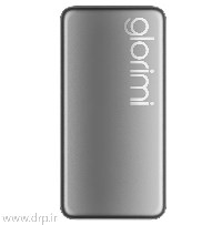 پاوربانک گلوریمی FITCORE 20W ظرفیت 10000 میلی آمپر اولترا اسلیم بدنه آلومینیومی