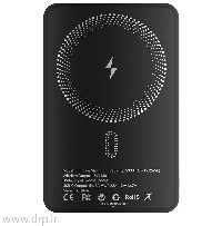 پاوربانک گلوریمی FITCORE MAG 20W ظرفیت 5000 میلی آمپر اولترا اسلیم  مگ سیف بدنه آلومینیومی