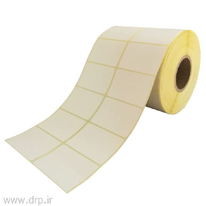 رول لیبل 51*34 دو ردیف 3000 عدد کاغذی